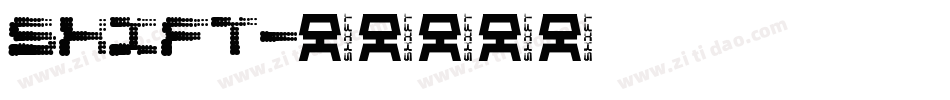 Shift字体转换