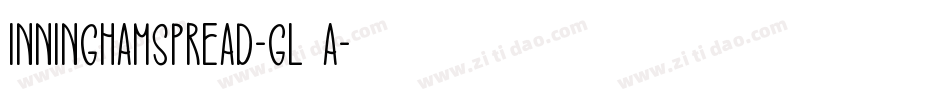 InninghamSpread-Gl5A字体转换