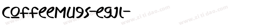 CoffeeMugs-e9Jl字体转换
