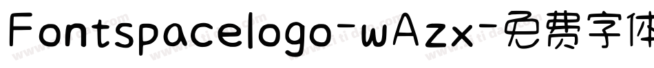 Fontspacelogo-wAzx字体转换