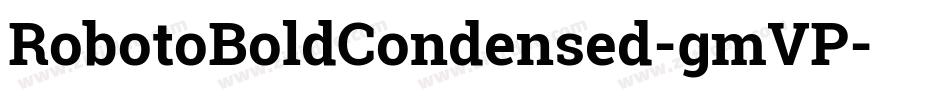 RobotoBoldCondensed-gmVP字体转换