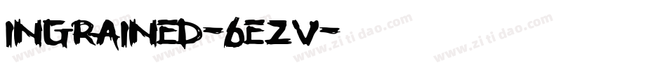 Ingrained-6Ezv字体转换