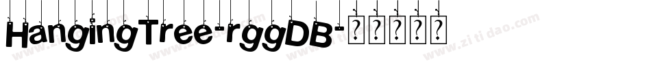HangingTree-rggDB字体转换