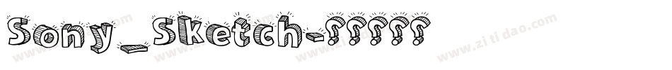 Sony_Sketch字体转换