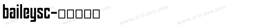 baileysc字体转换