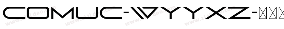 Comuc-WyyXz字体转换