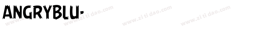 ANGRYBLU字体转换