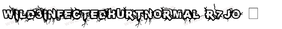 Wild3InfectedHurtNormal-R7Jo字体转换