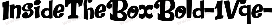 InsideTheBoxBold-1Vqe字体转换