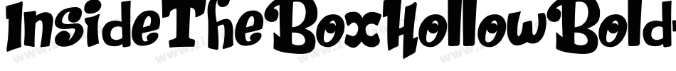 InsideTheBoxHollowBold-8Vq2字体转换