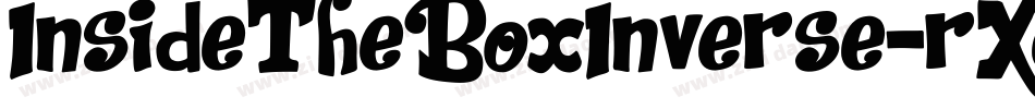 InsideTheBoxInverse-rXep字体转换