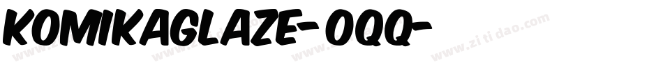 KomikaGlaze-oqq字体转换