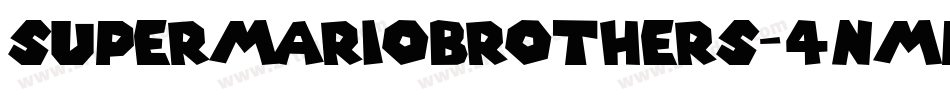 SuperMarioBrothers-4nmp字体转换