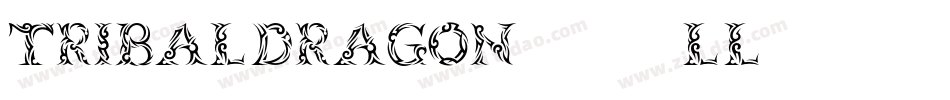 TribalDragon-23Ll字体转换