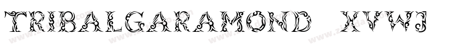 TribalGaramond-xvWj字体转换