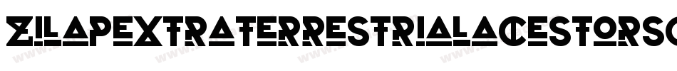 ZilapExtraterrestrialAcestorsCultural-xM5q字体转换