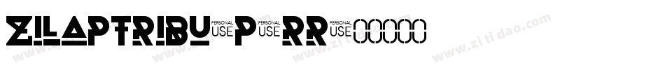 ZilapTribu-p5rR字体转换