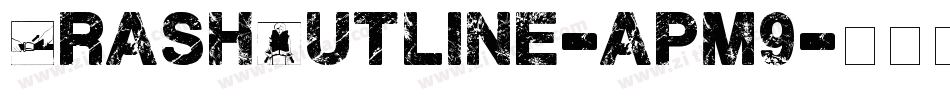 CrashOutline-apm9字体转换