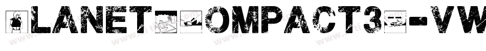 PlanetXCompact3D-vwJL字体转换