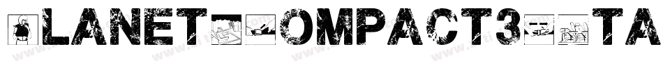 PlanetXCompact3DItalic-l1qw字体转换
