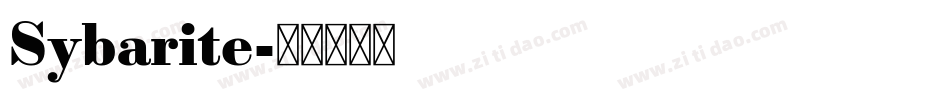 Sybarite字体转换