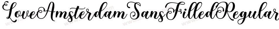 LoveAmsterdamSansFilledRegular-Ear9j字体转换 LoveAmsterdamSansFilledRegular-Ear9j字体转换