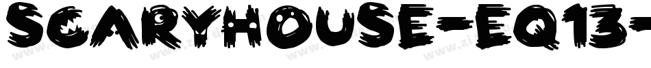 ScaryHouse-eq13字体转换