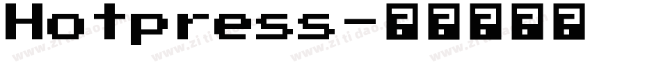 Hotpress字体转换