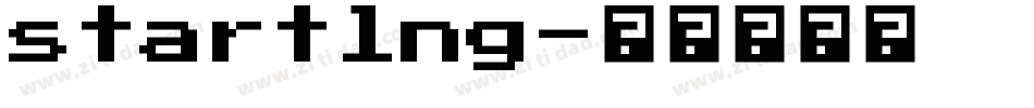 startlng字体转换