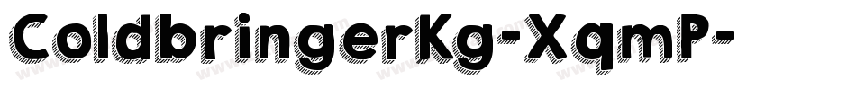 ColdbringerKg-XqmP字体转换