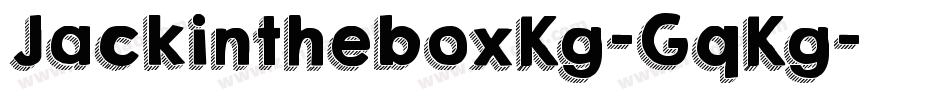 JackintheboxKg-GqKg字体转换