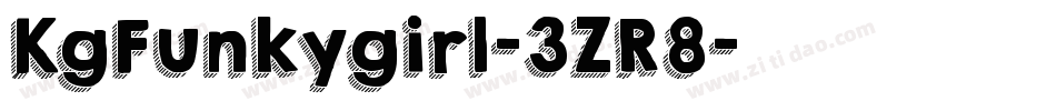 KgFunkygirl-3ZR8字体转换