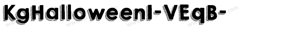 KgHalloween1-VEqB字体转换