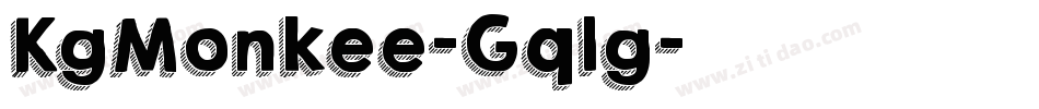 KgMonkee-Gqlg字体转换