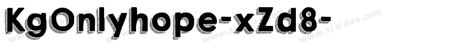 KgOnlyhope-xZd8字体转换