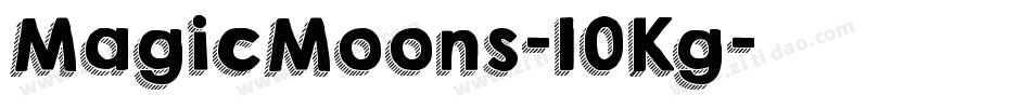 MagicMoons-10Kg字体转换