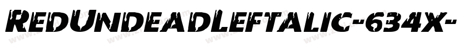 RedUndeadLeftalic-634x字体转换