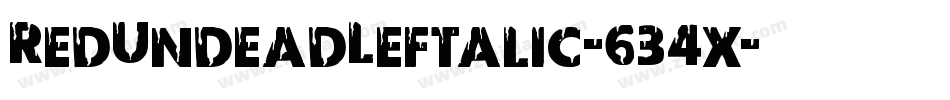 RedUndeadLeftalic-634x字体转换