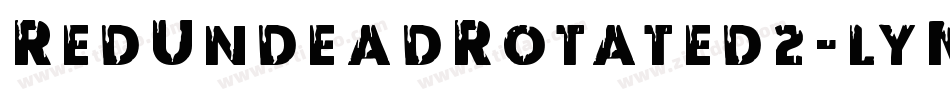 RedUndeadRotated2-lyMV字体转换 RedUndeadRotated2-lyMV字体转换