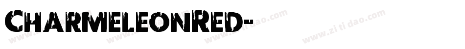 CharmeleonRed字体转换