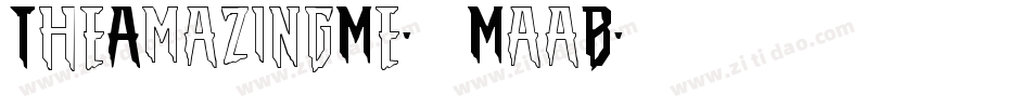 TheAmazingMe-8MaaB字体转换