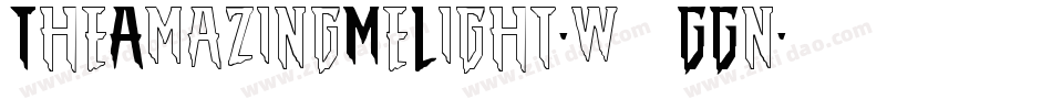 TheAmazingMeLight-w1GGn字体转换 TheAmazingMeLight-w1GGn字体转换