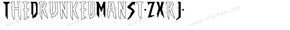 TheDrunkedManSt-ZXrJ字体转换