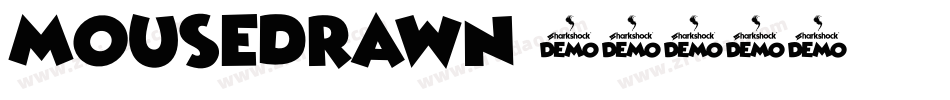 Mousedrawn字体转换
