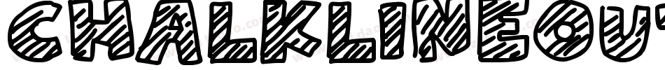 ChalkLineOutline-2jpe字体转换