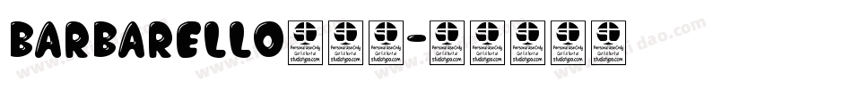 Barbarello生成器字体转换