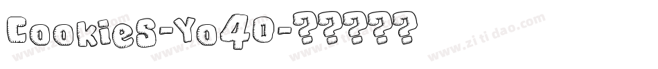 Cookies-Yo4O字体转换