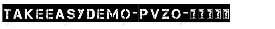 Takeeasydemo-pvzO字体转换