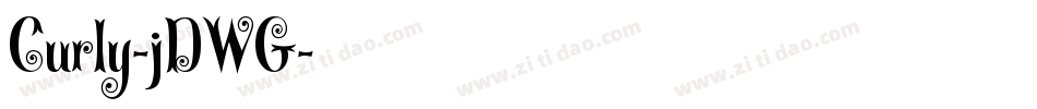 Curly-jDWG字体转换