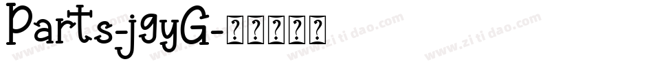 Parts-j9yG字体转换